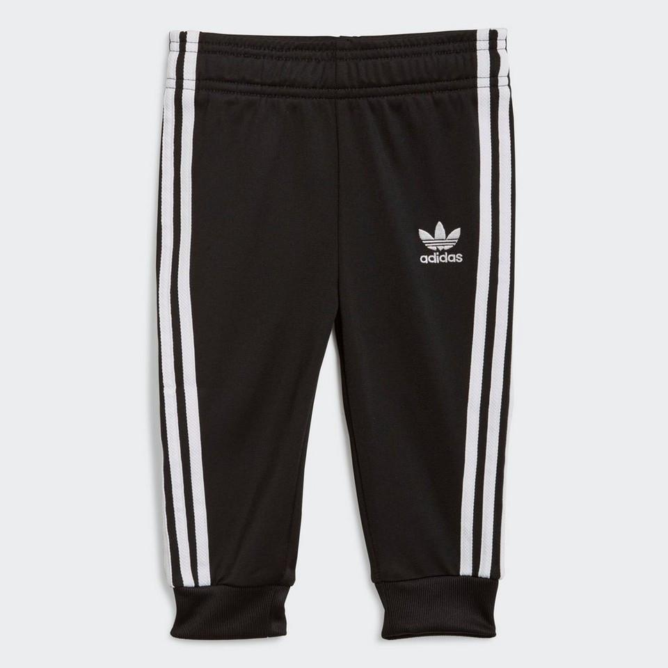 ADIDAS ORIGINALS »SST TRACKSUIT« KINDER JUNGEN TRAININGSANZUG SCHWARZ
