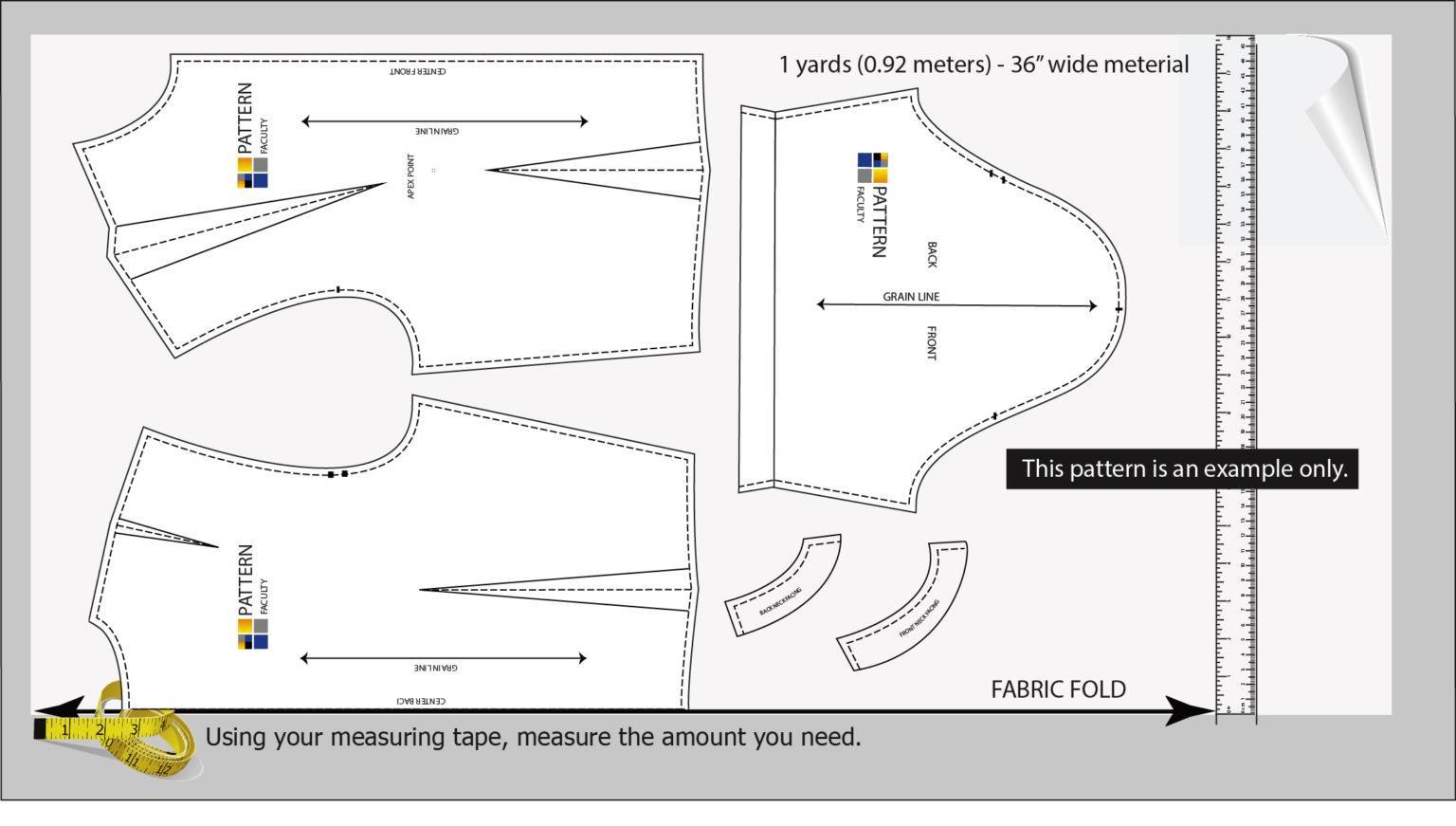 A guide to estimating fabric yardage. Pattern Faculty Com