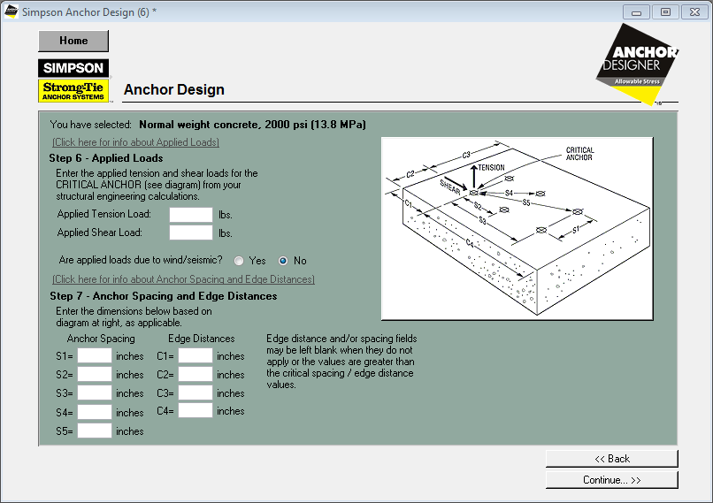 Anchor Designer Software® for ASD