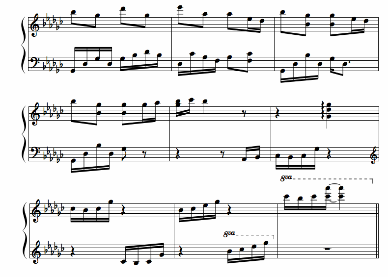 楽譜】猫ふんじゃった変奏曲（チェロ4重奏）（スコア） / （チェロ譜）Cello Ensemble Sheet Music | 楽譜＠Elise Diary Of H28 January