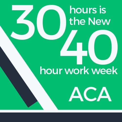 ACA 30Hours is the New 40Hour Work Week SwipeClock Workforce Management