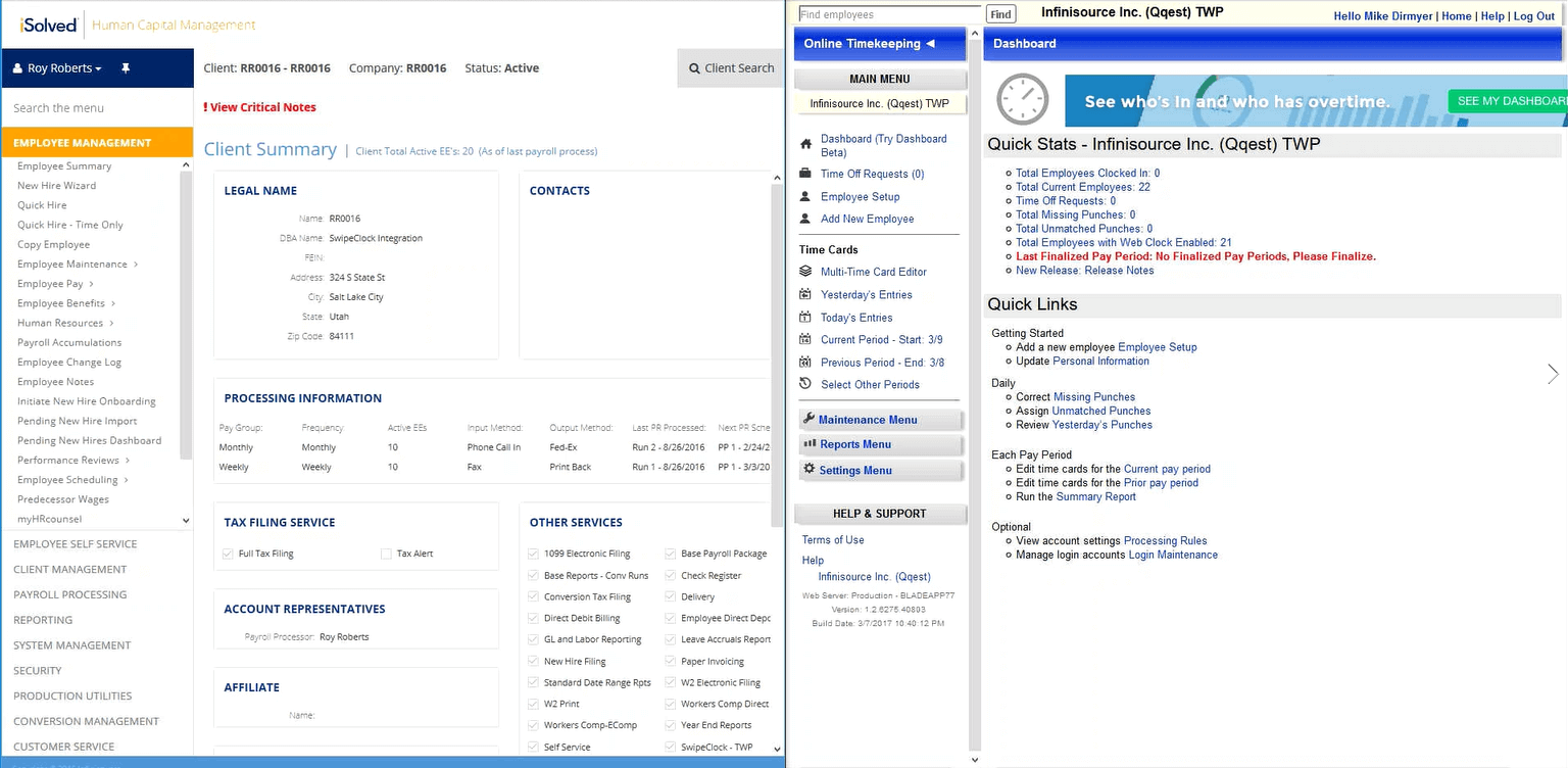 Easy Time Card Calculator Timesheet online Time and Labor