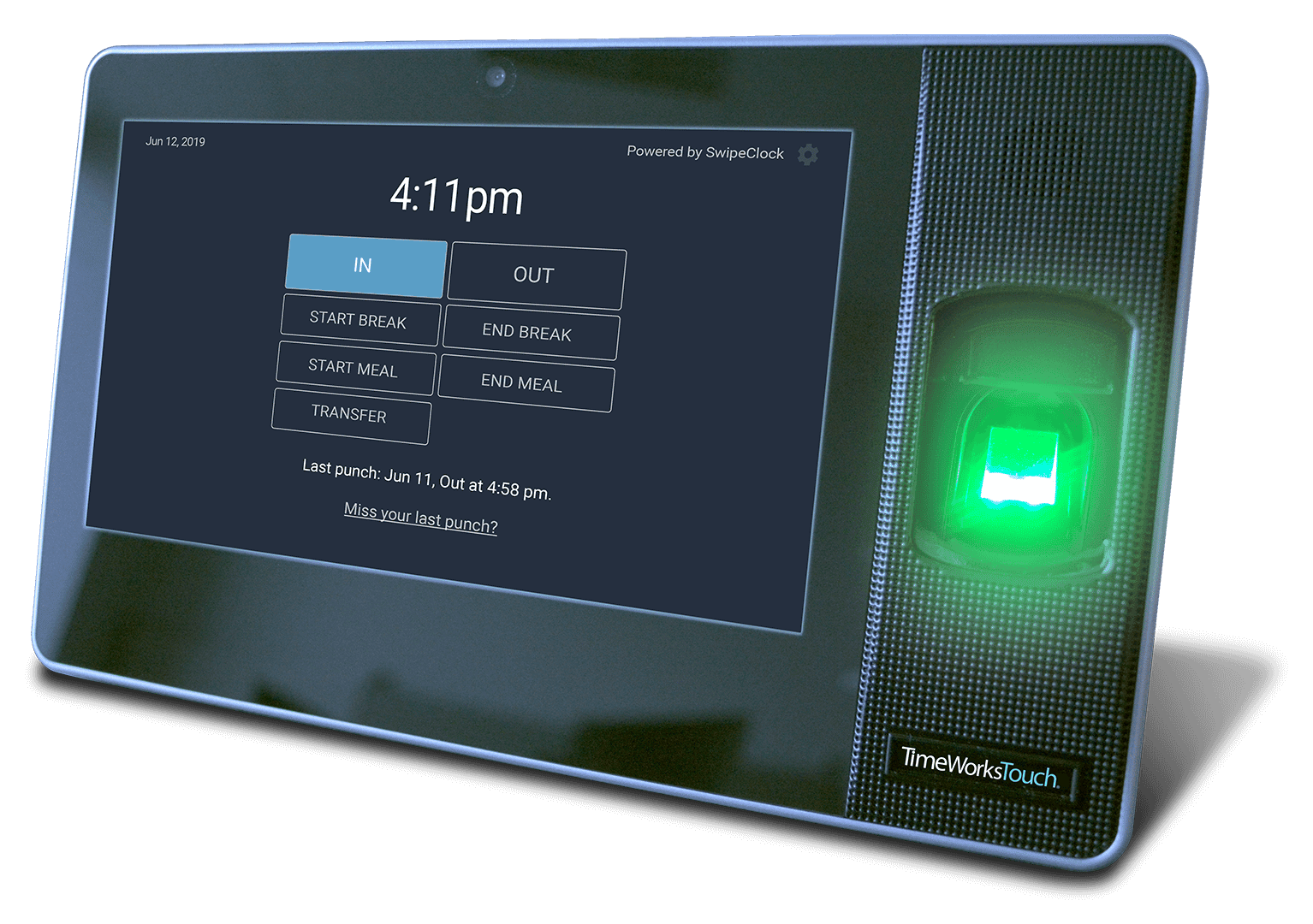 Employee & Biometric Time Clocks HRMS Software SwipeClock