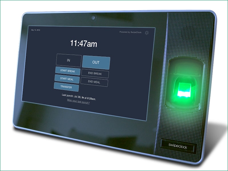 TimeWorksTouch The Ultimate Biometric Time Clock for Small Business