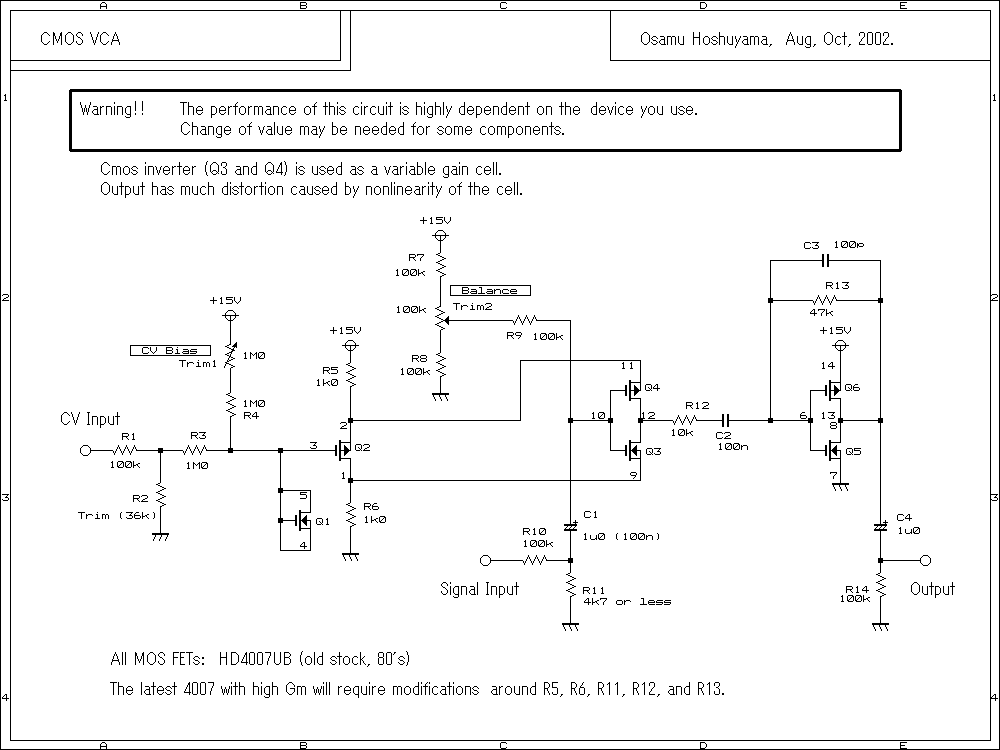 electro-music.com :: View topic - Single supply VCA?