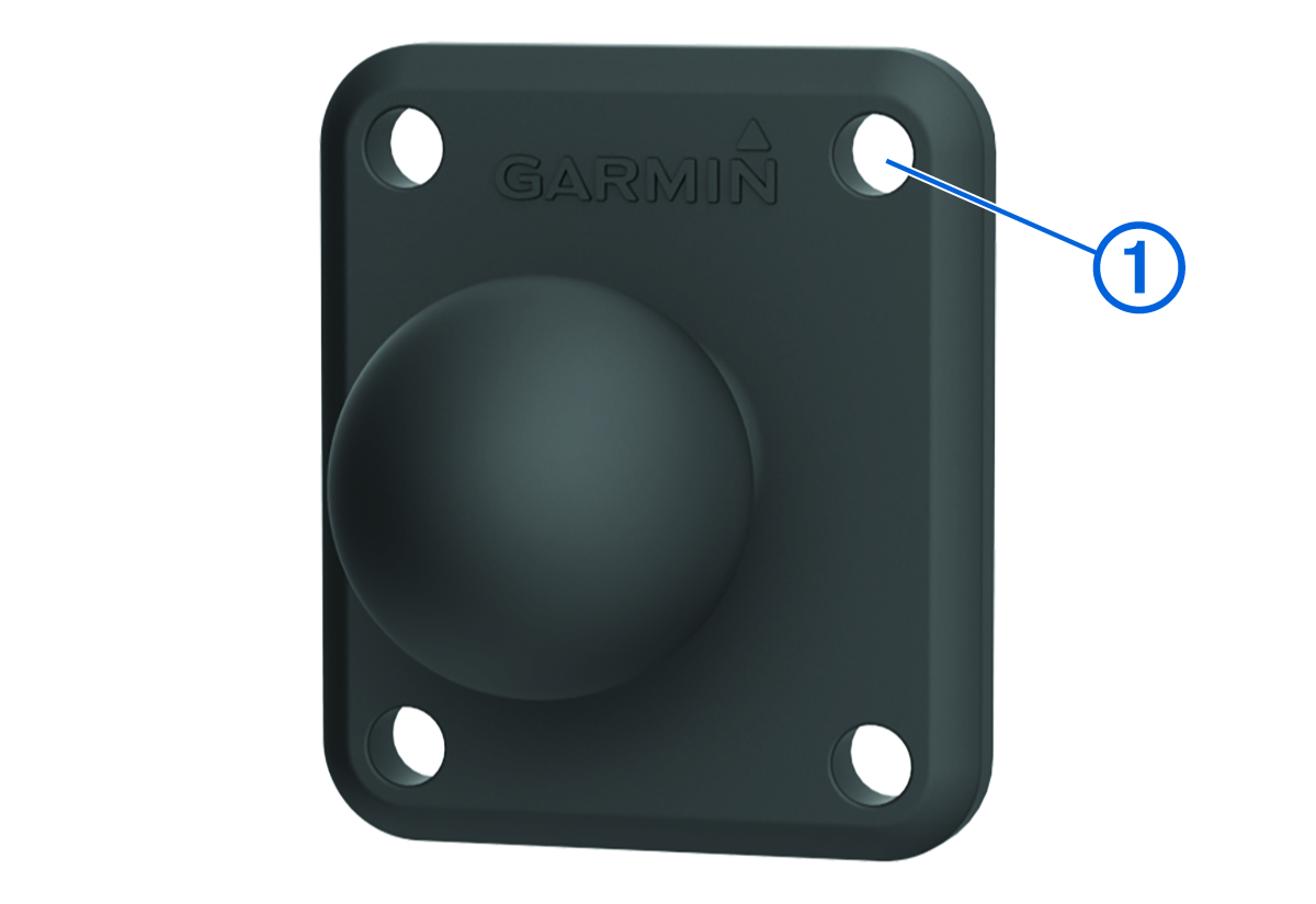 GARMIN CATALYST Driving Performance Optimizer Owners Manual Installing the ScrewDown Ball