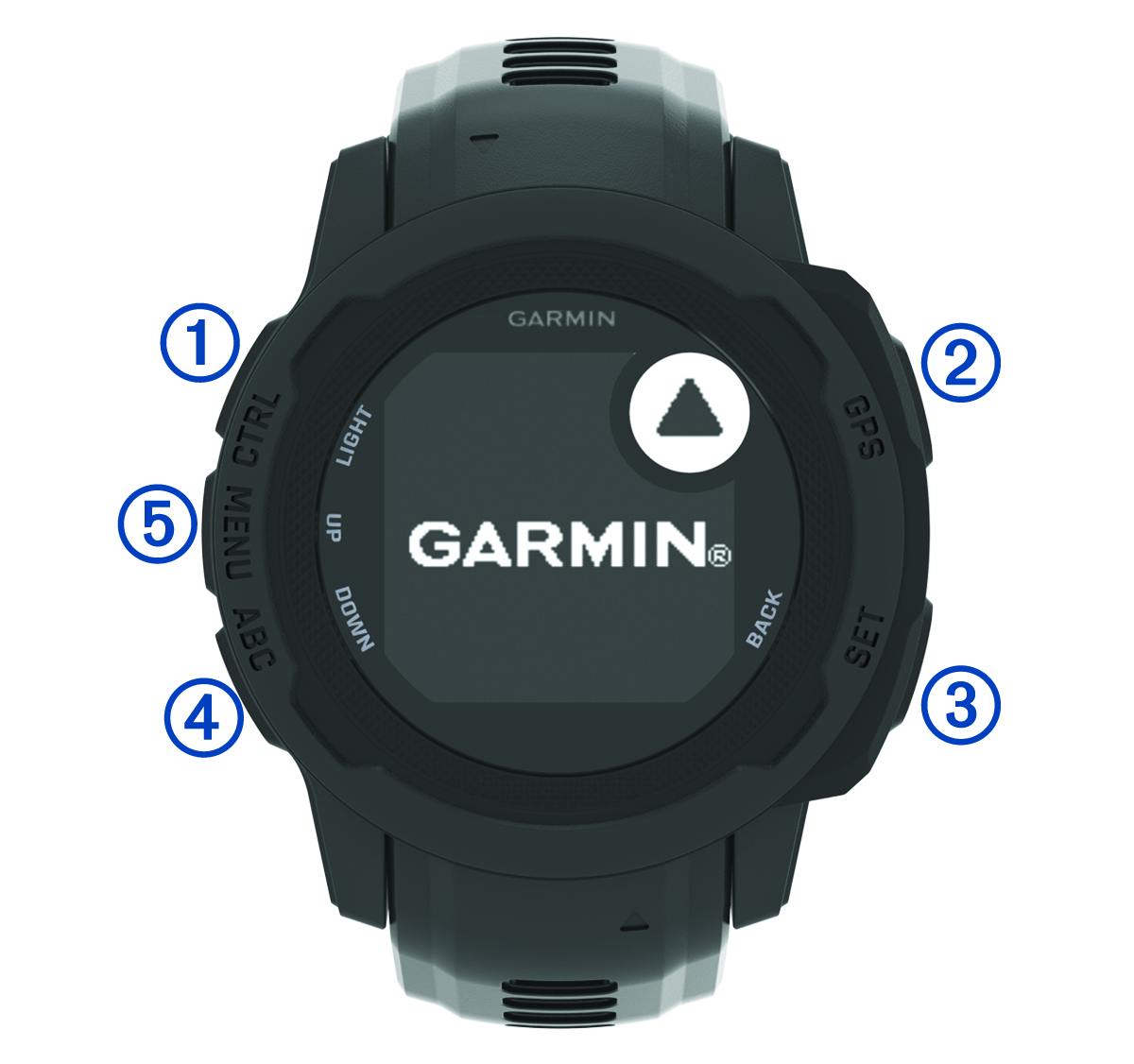 Instinct 2 Series Owner's Manual Buttons