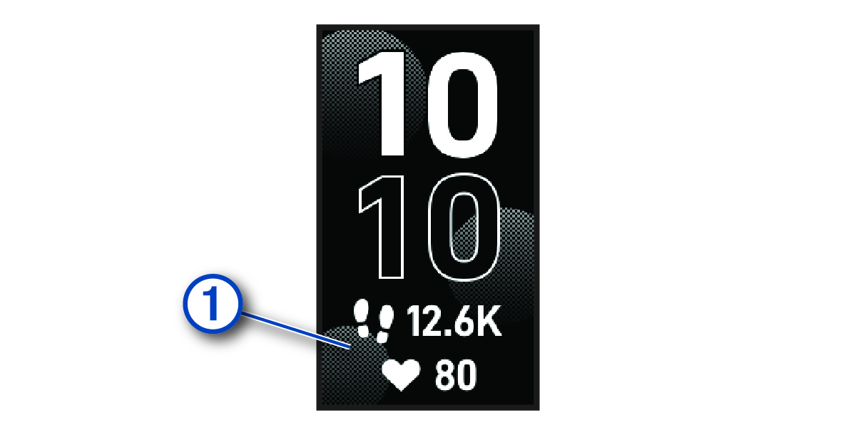 vívosmart 5 Owners Manual Watch Face Data Fields