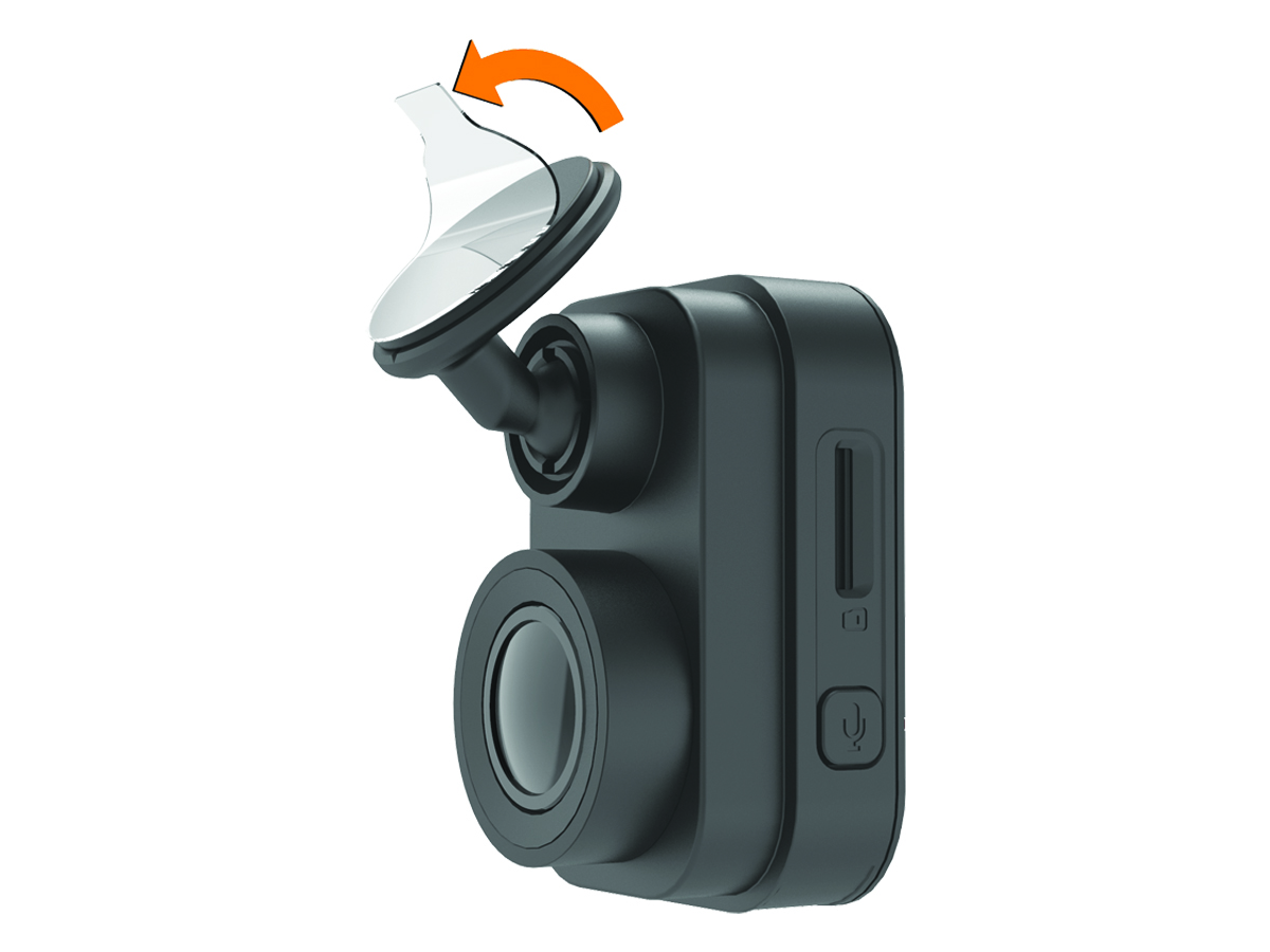 Garmin Dash Cam Mini 2 Installing the Device on Your Windshield