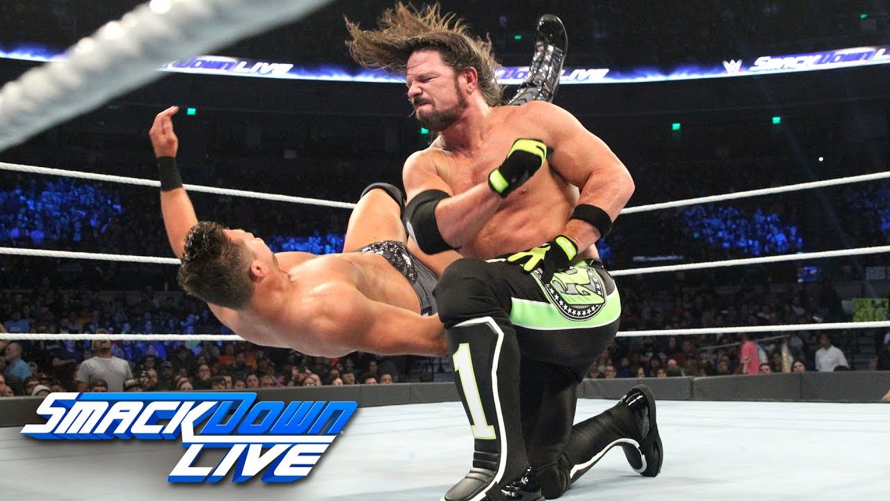 VIDEO: AJ Styles vs. The Miz – SmackDown, Dec. 4, 2018