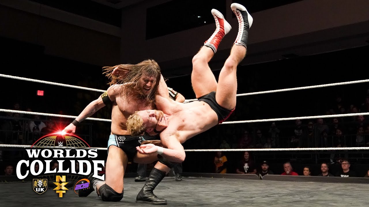 Semifinal Match: Tyler Bate vs Adam Cole – WWE Worlds Collide, Feb. 2 2019
