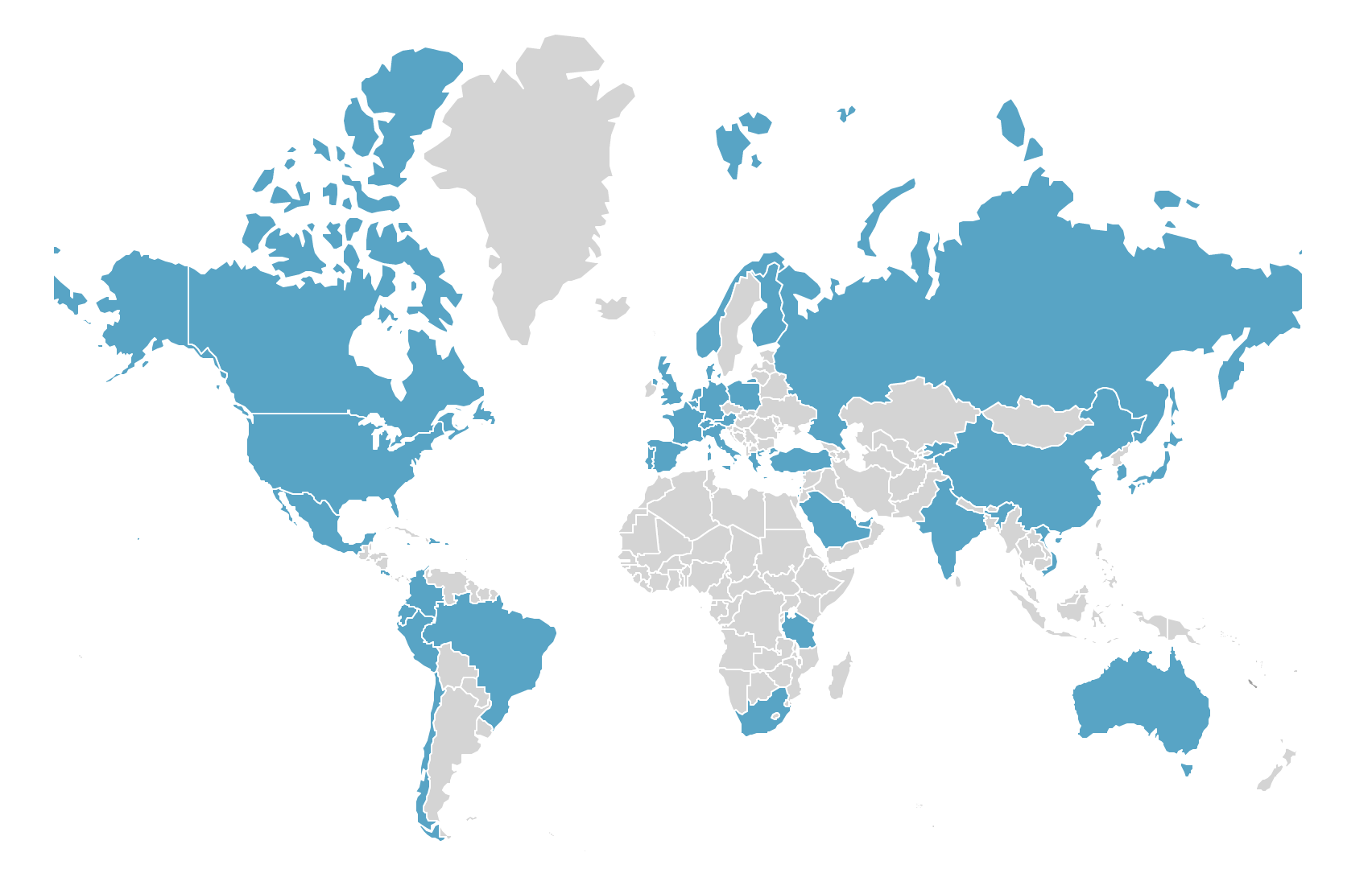 Area Class Map Of World CLASS Teachstone
