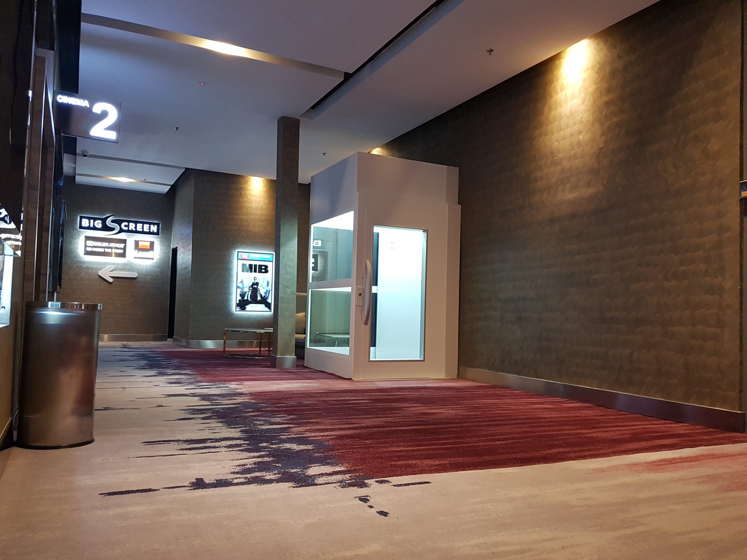 It seats a combined total of 1229 moviegoers comfortably. Atria Shopping Gallery Mbo Cinema Cibes Lifts Lift For Cinemas