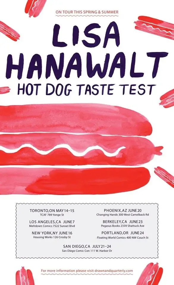 AZ Hot Dog Taste Test Signing Convention Scene