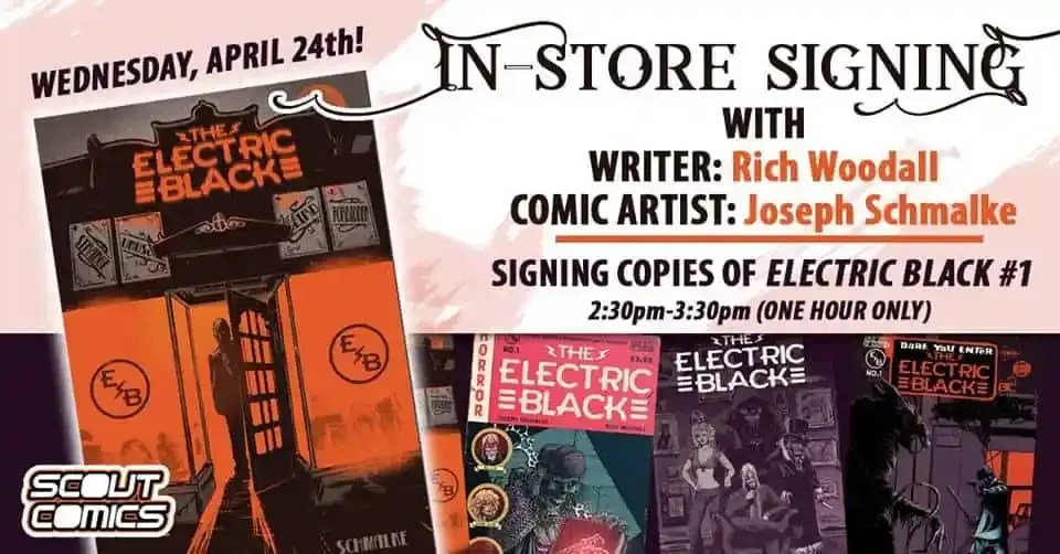 MA The Electric Black 1 Signing Convention Scene