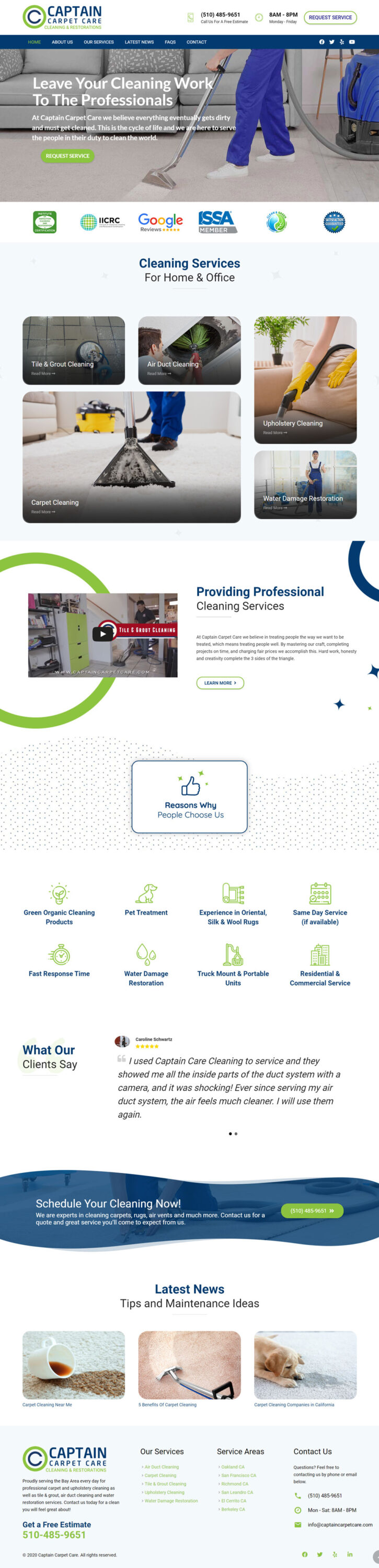 Carpet Cleaning site Design Carpet Cleaner site Designer