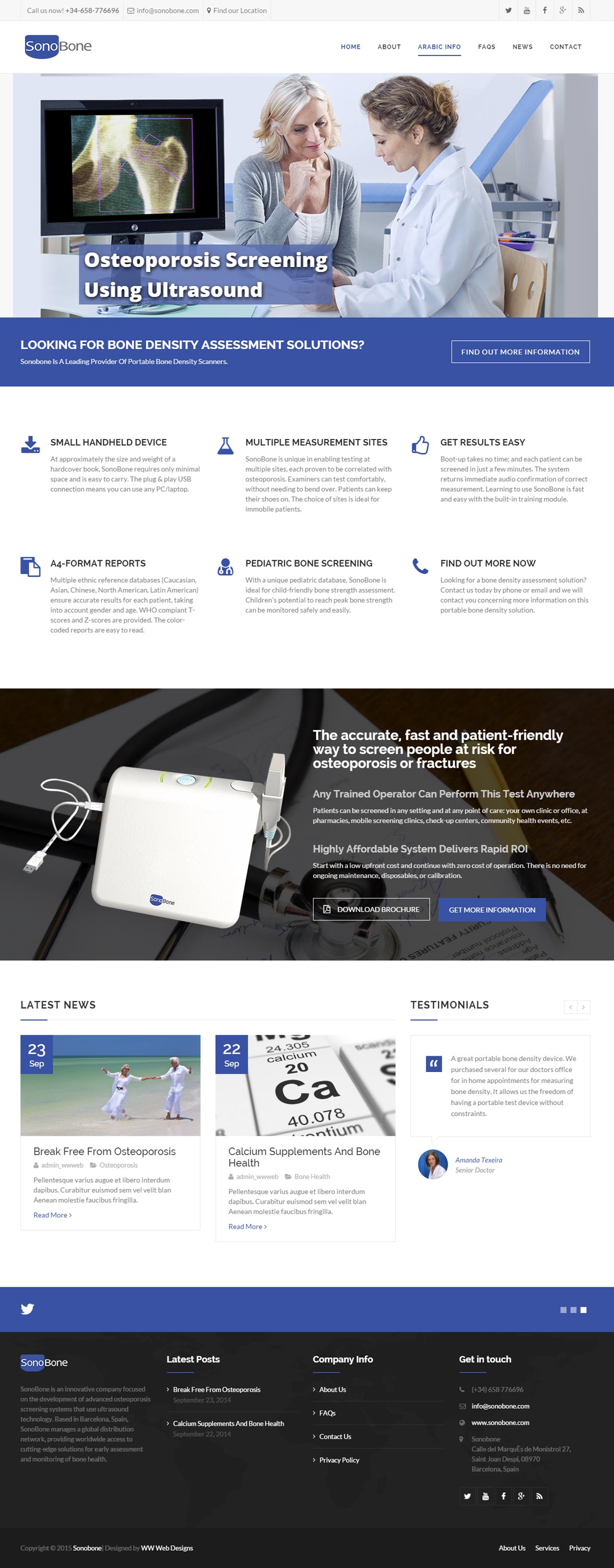 Medical Equipment site Design WW  Design Studios