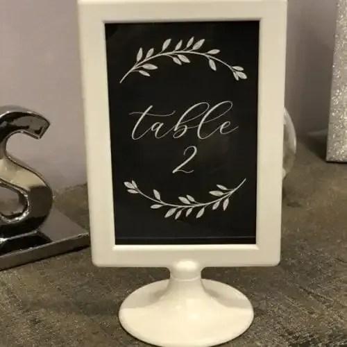 Table Numbers Archives Falls Manor Catering