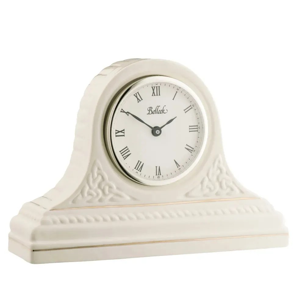 Belleek Cletic Clock Frank Roche & Sons Ltd