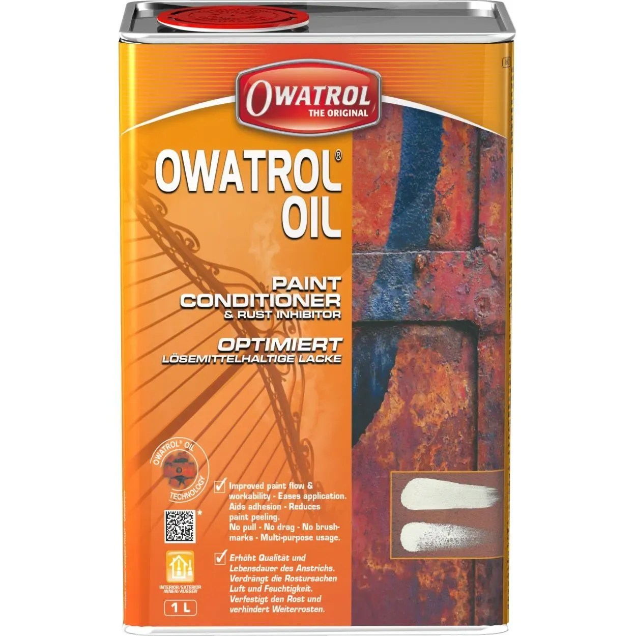 Owatrol Oil Paint Conditioner & Rust Inhibitor 1L Frank Roche