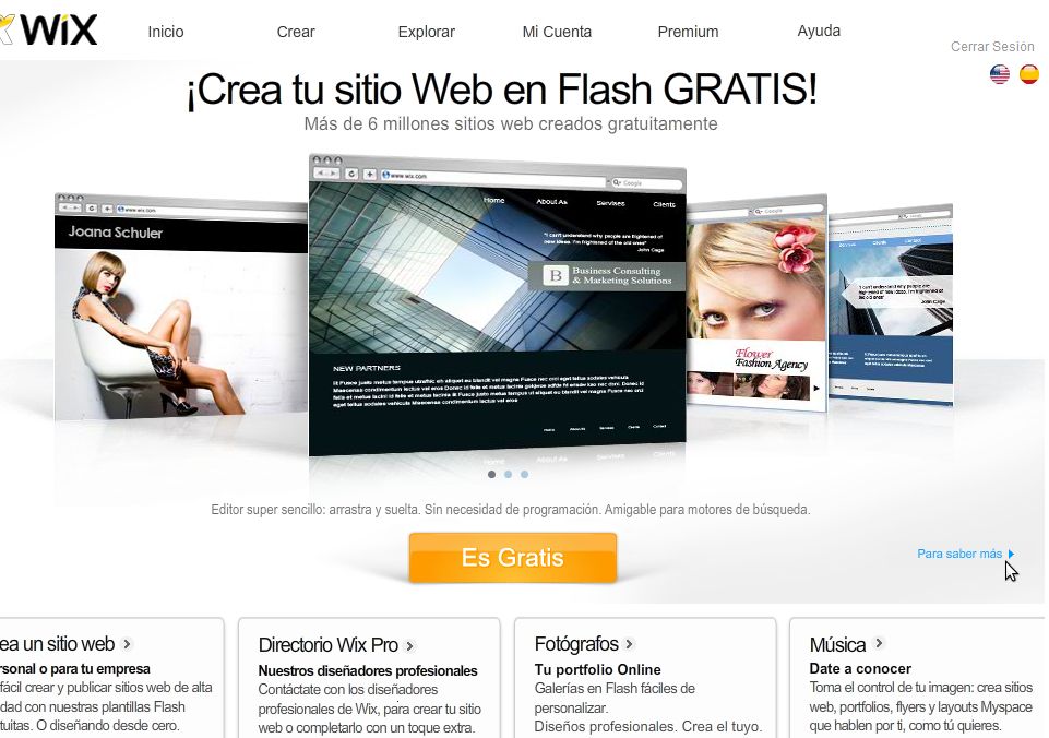 Wix en español