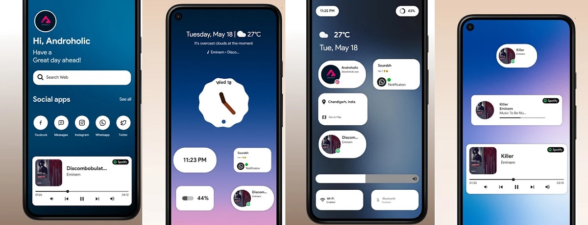 Android 12 widgets are now available so you can have them on your mobile