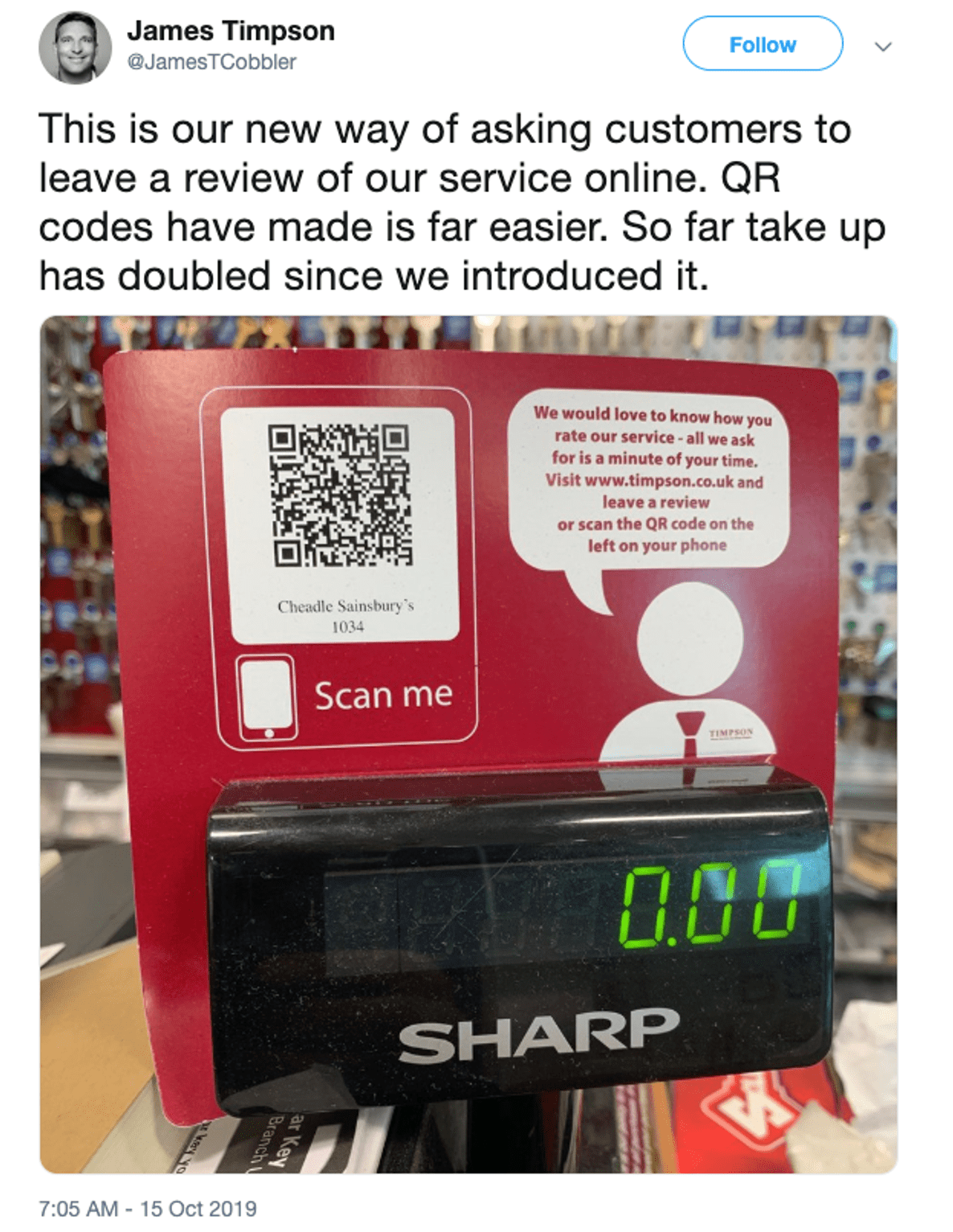 Trustist Increase Footfall Timpson