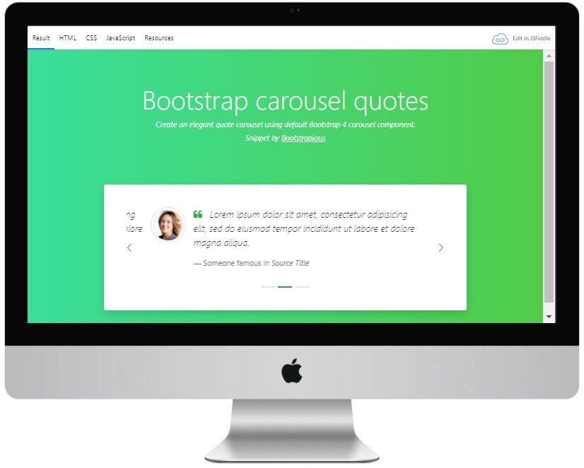 21 Best Bootstrap Quote Examples for You Topic