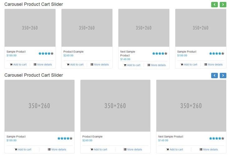 32 Cool Bootstrap Product Slider Examples Topic