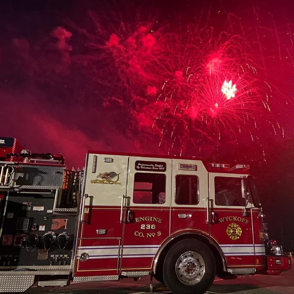 Allendale Fireworks Standby Wyckoff Fire Department
