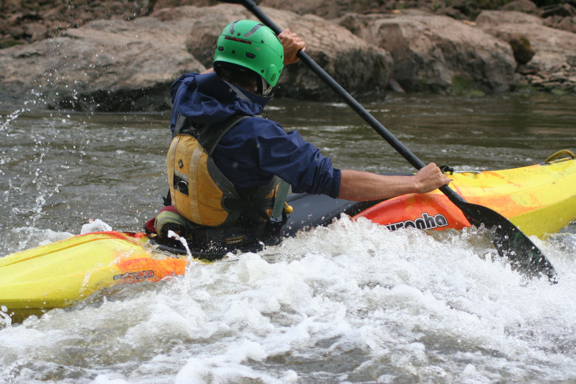 Introduction to White Water Kayaking » Wye Adventures