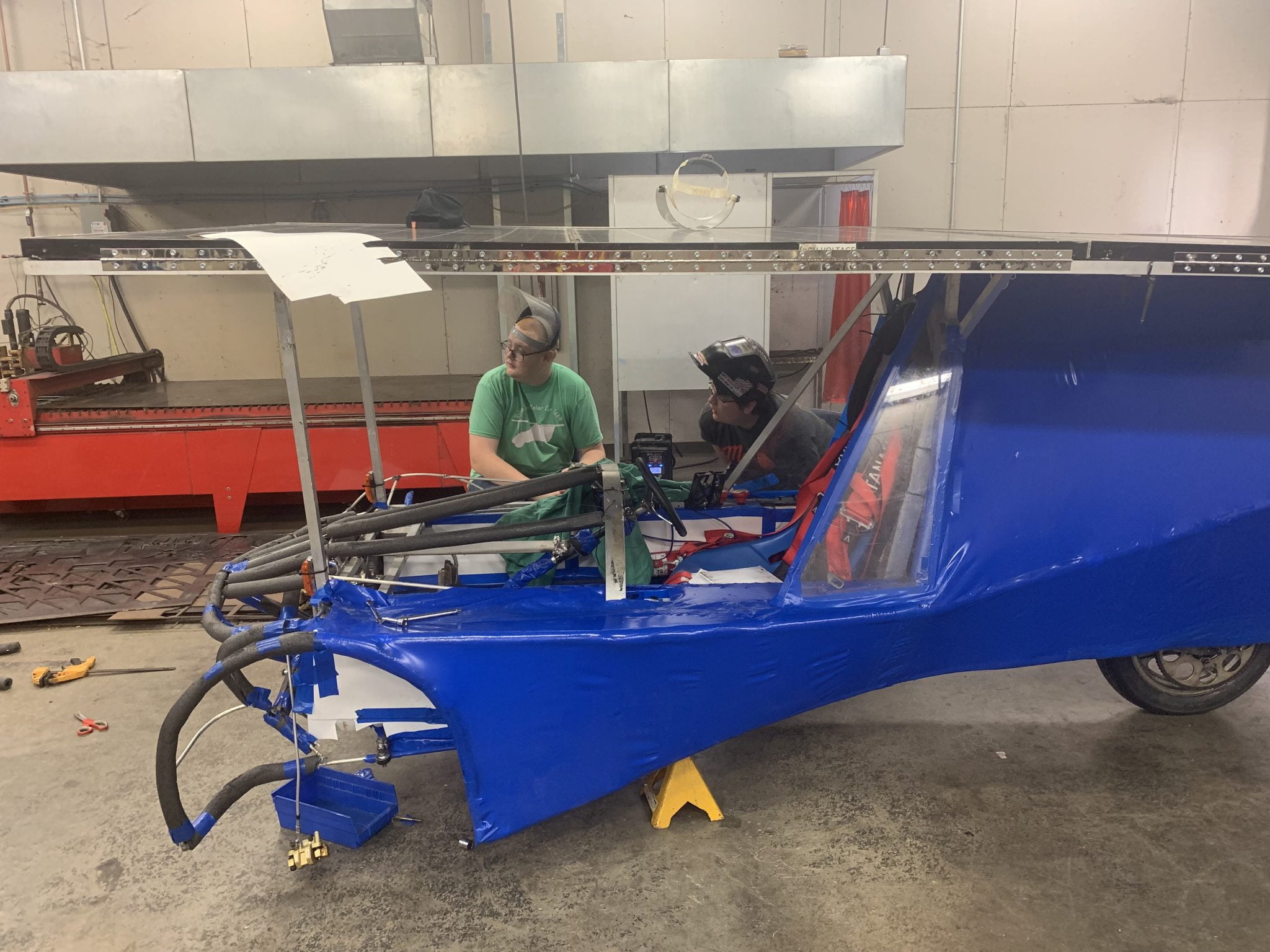 T15 Crash Update Wylie East Solar Car