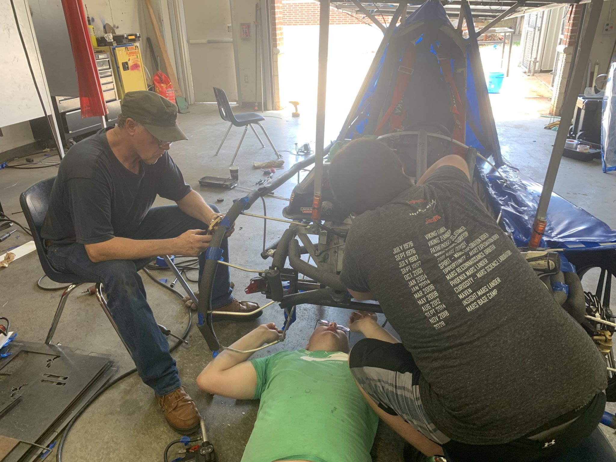 T15 Crash Update Wylie East Solar Car