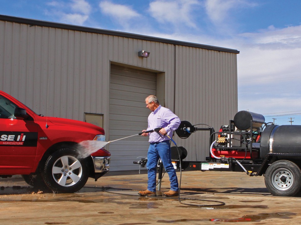 Express Hot Pressure Washer Trailer Wylie Sprayers