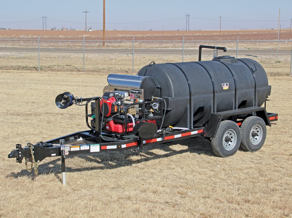 Express Hot Pressure Washer Trailer Wylie Sprayers