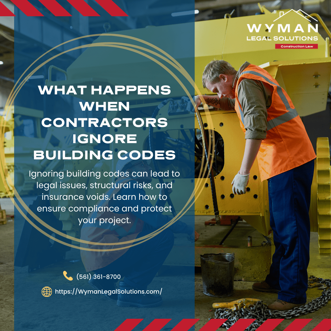 What Happens When Contractors Ignore Building Codes Wyman Legal Solutions