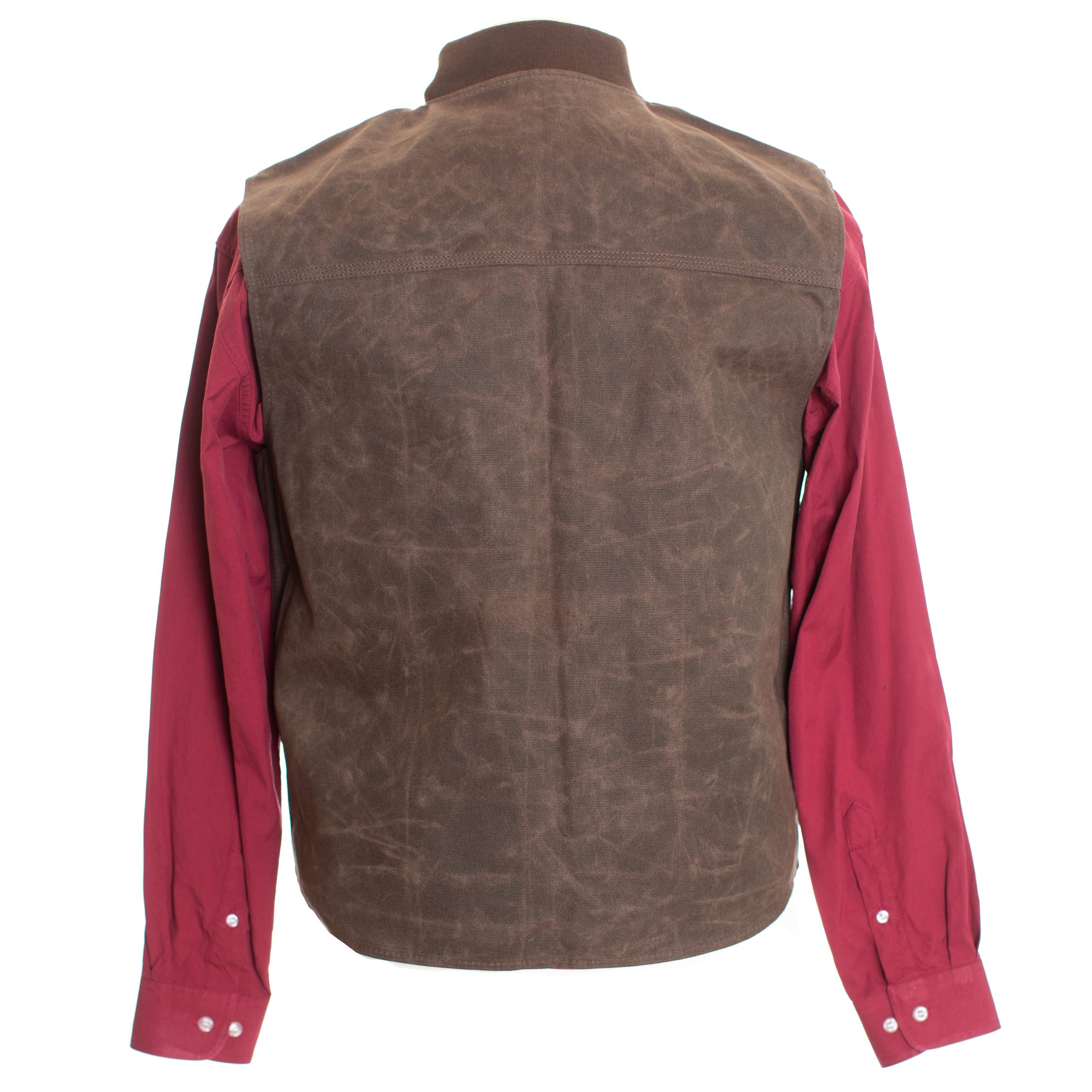 Dillon Waxed Canvas Vest *New Colors Wyoming Traders