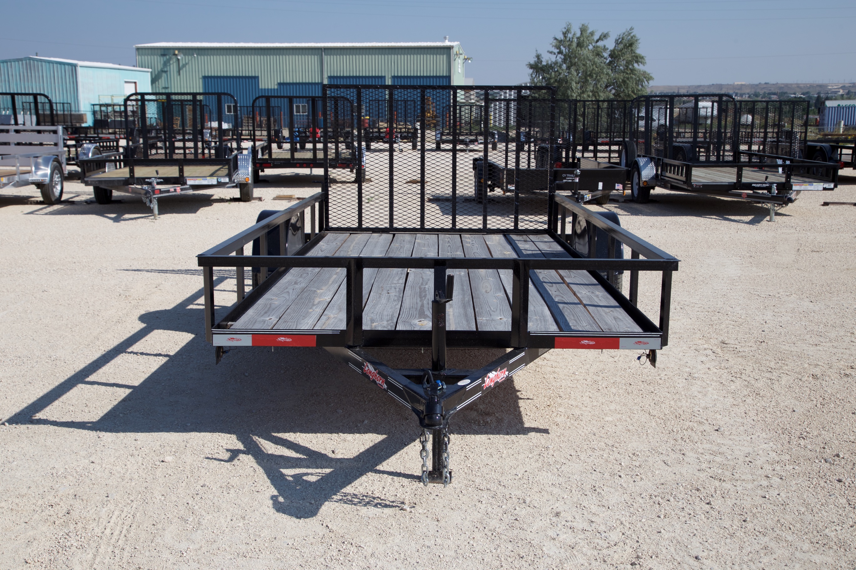 Longhorn 77”x14′ Single Axle Utility Wyoming Trailers