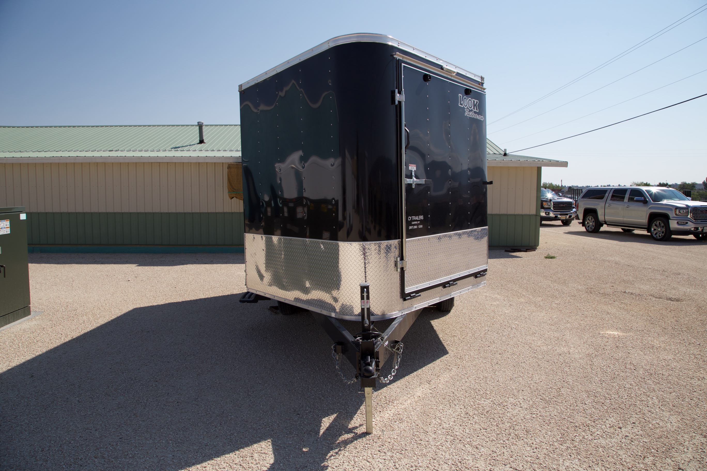 Enclosed Snowmobile Wyoming Trailers