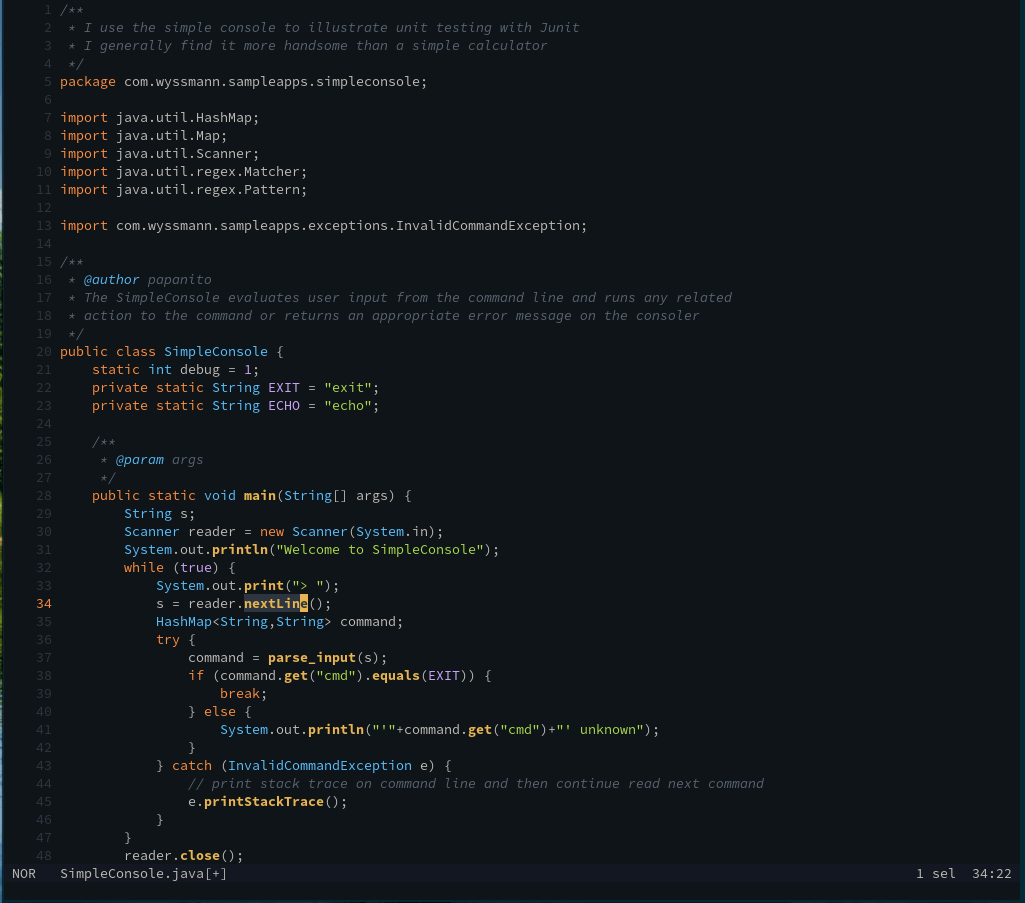 Helix, a modern editor for linux Wyssmann Engineering