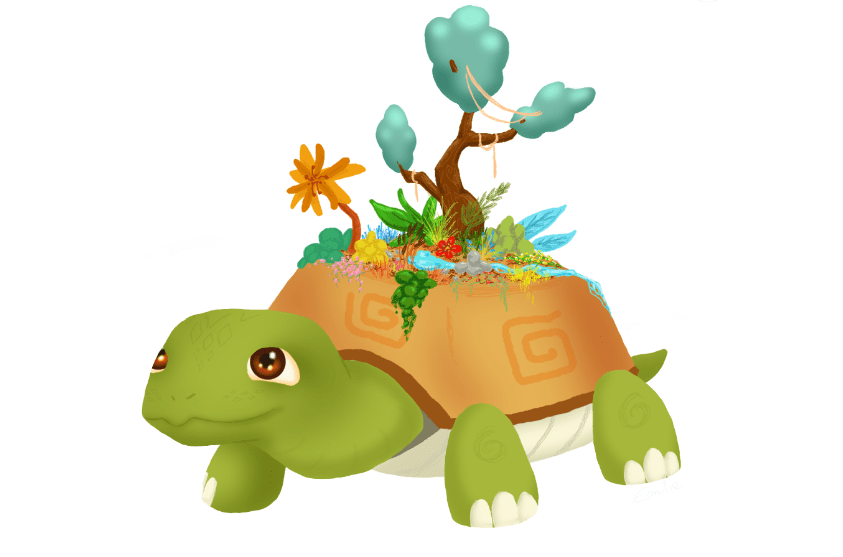 Carapace verte, par Milou WyvArtem