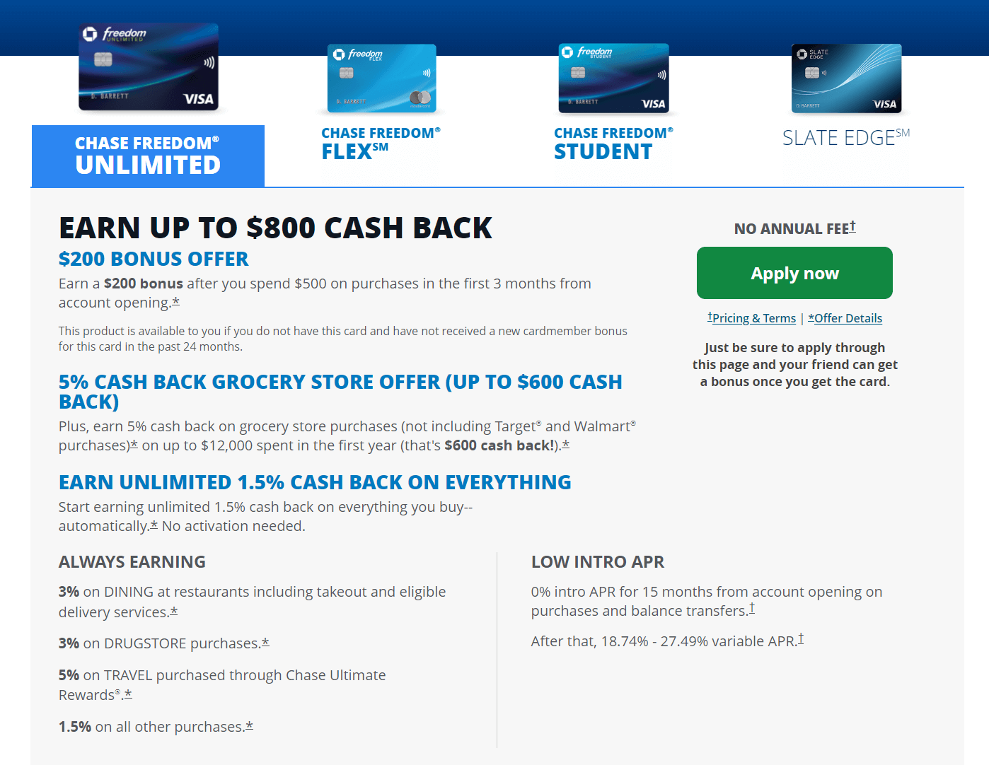 2024年国内ITIN申请CHASE信用卡首卡CHASE FREEDOM UNLIMITED申请全攻略 WZProject