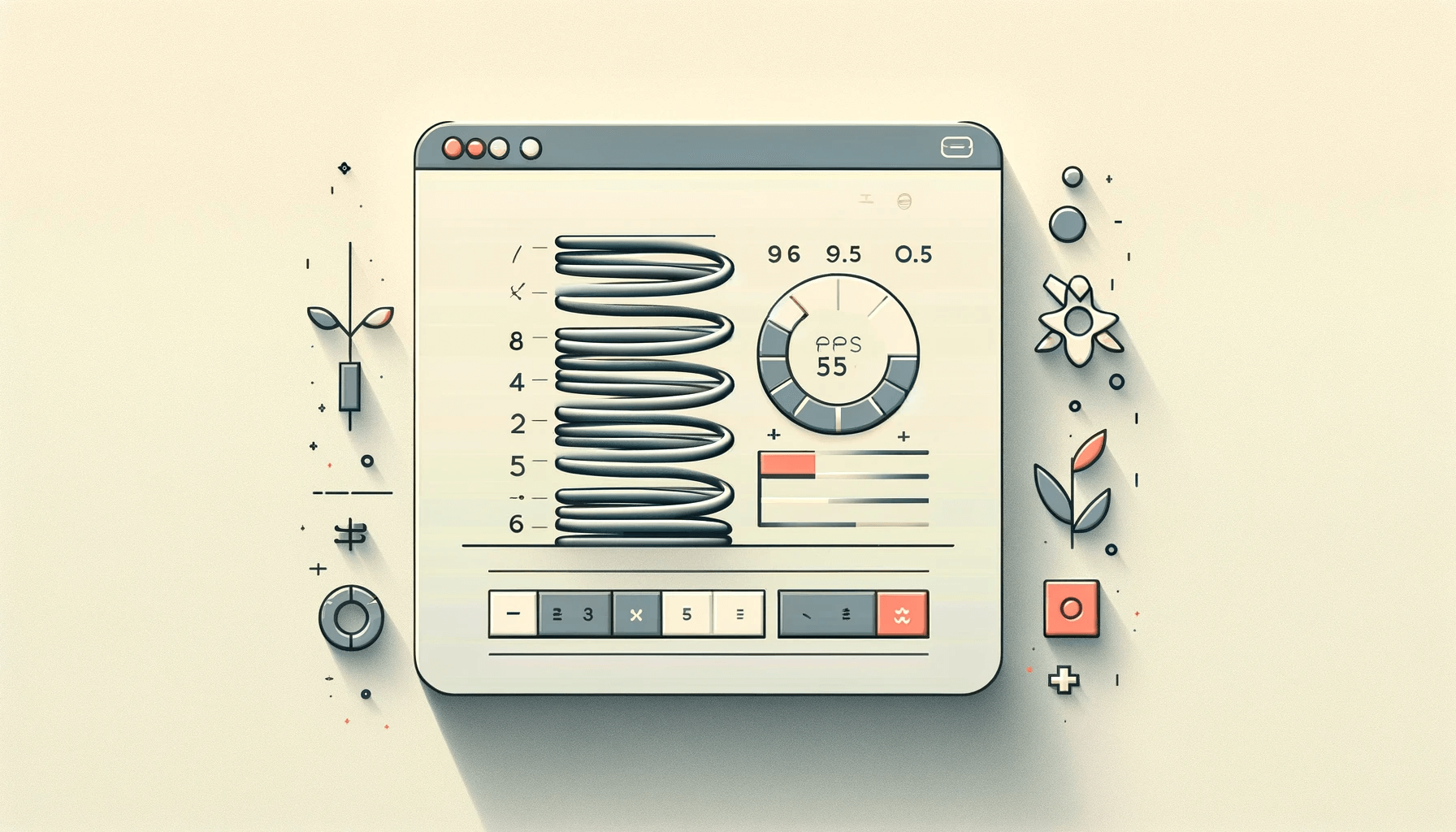 Compression Spring Wire Length Calculator
