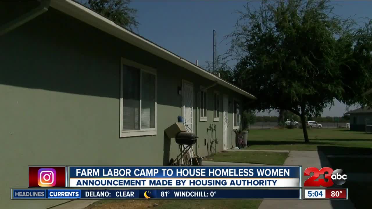 Shafter farm labor camp could house homeless women