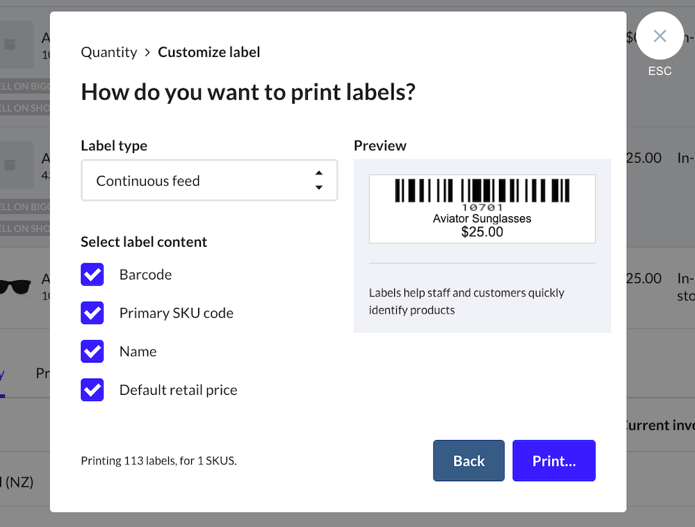 Zebra ZD410 and ZD411 label printer setup Lightspeed Retail (XSeries)