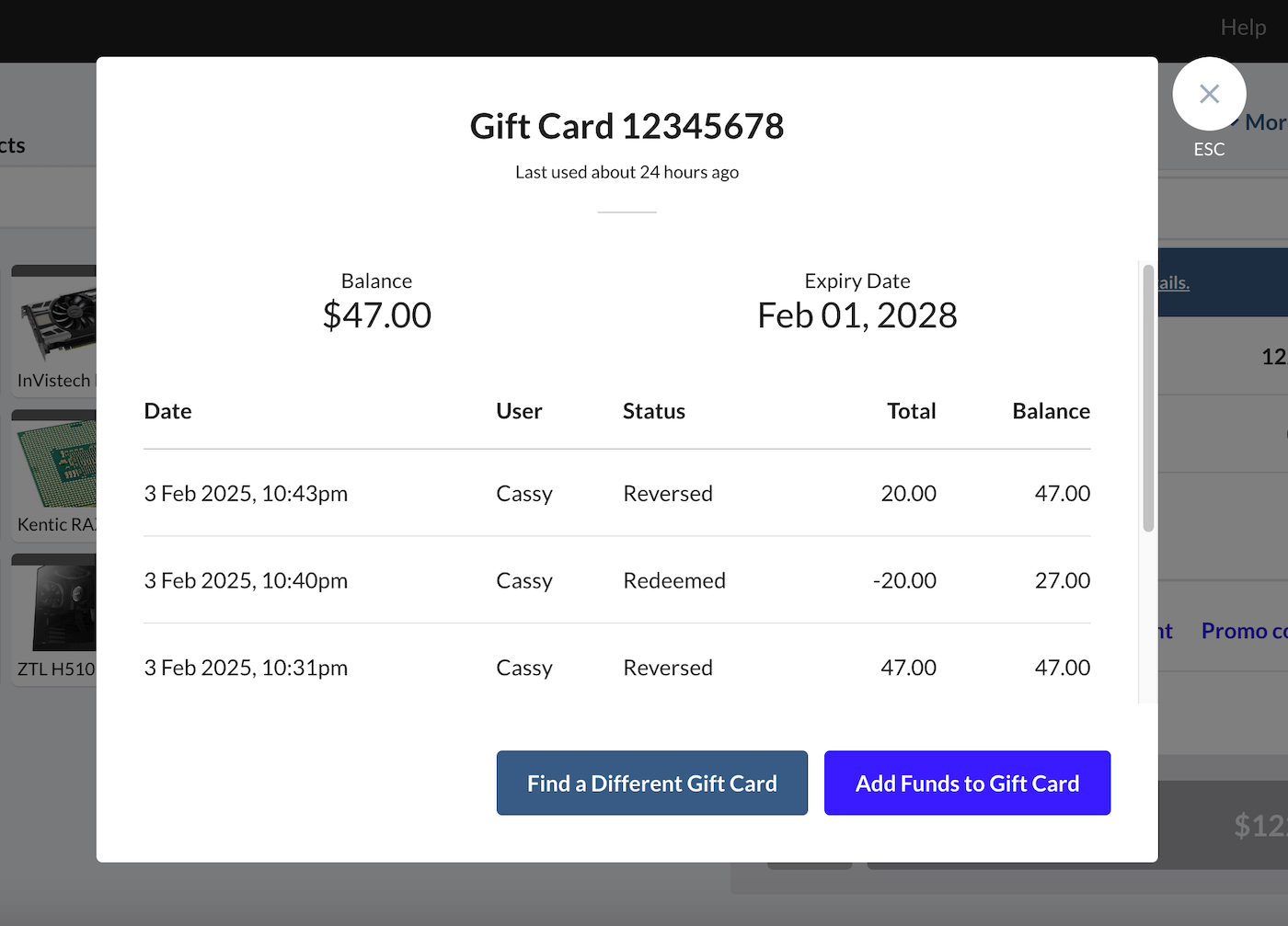 Alo Birthday Gift 2025 Gift Card Expiration Selling and redeeming gift cards in Retail POS Lightspeed Retail (X