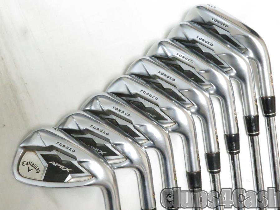 Callaway Apex 19 Irons Project X 5.5 FIRM Flex 3P Clubs4Cash