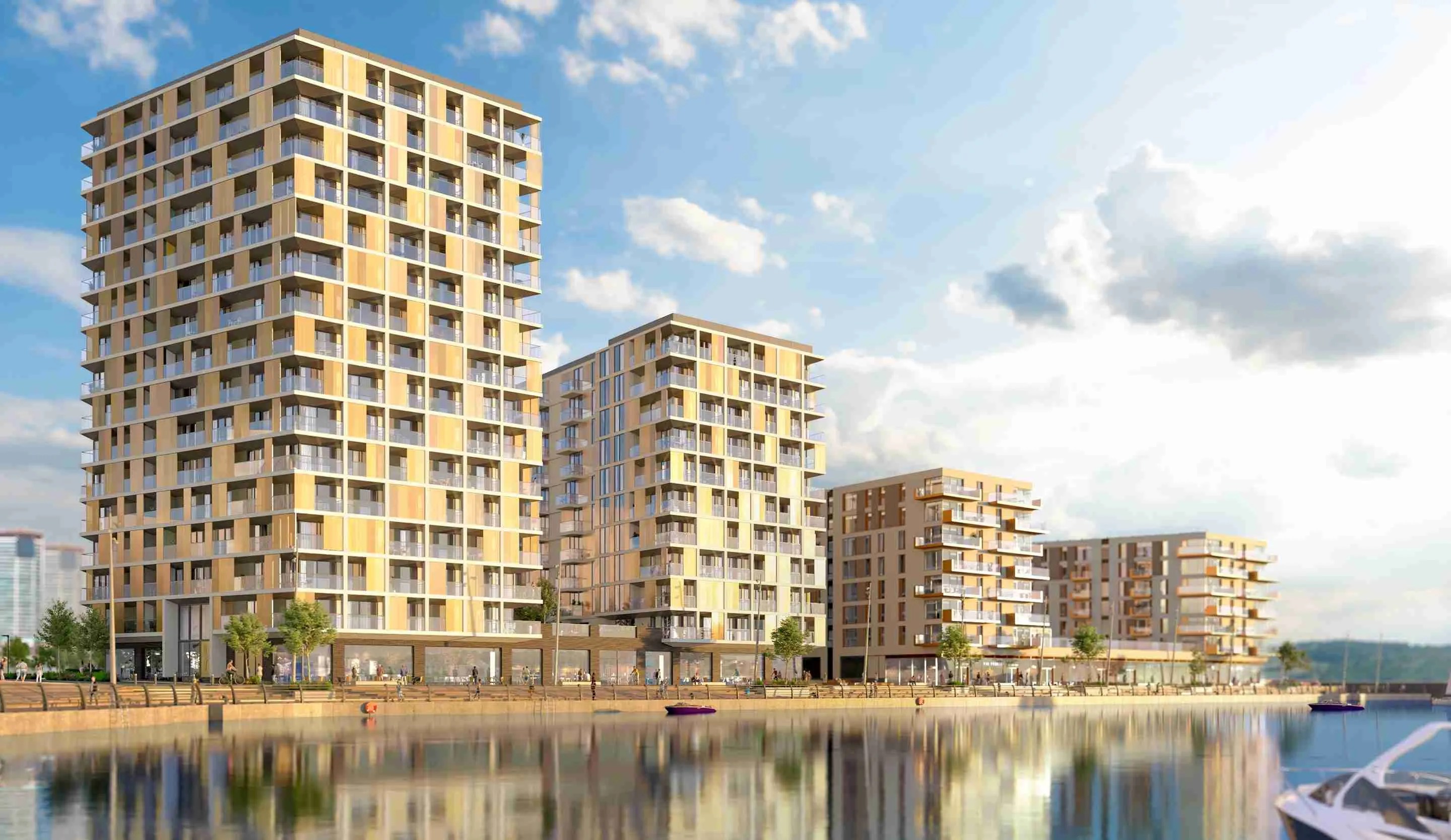 X1 Chatham Waters Luxury 1, 2 & 3 Bed Apartments Near London‎ X1