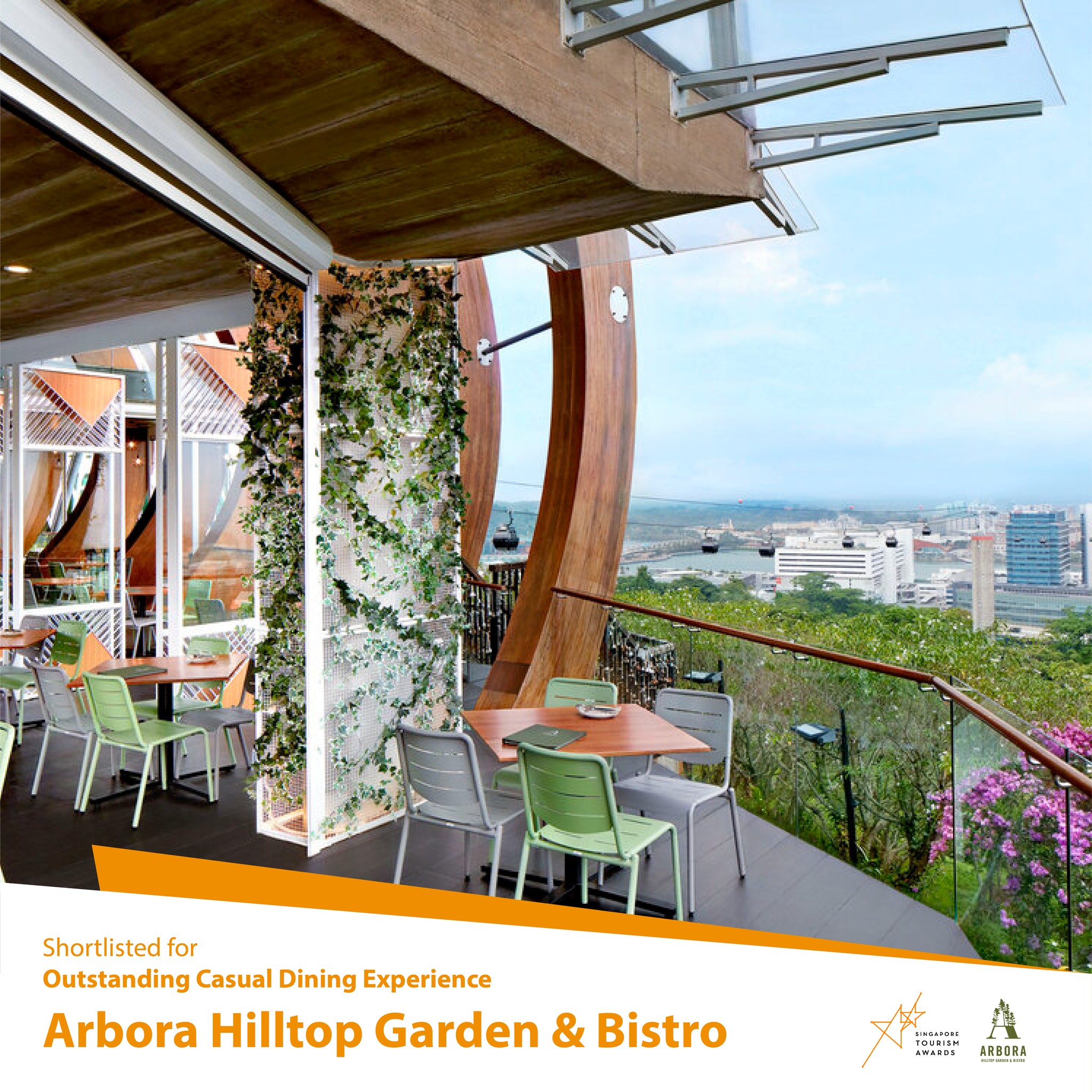 Arbora Hilltop Garden & Bistro Cable Car Mount Faber Peak