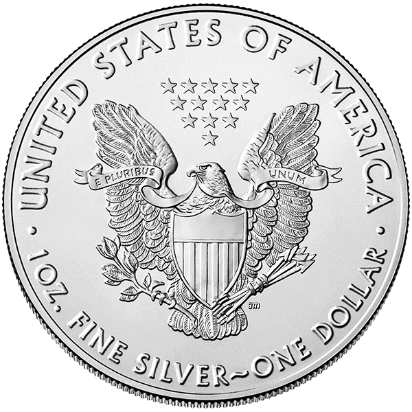Buy 2021 1 OZ AMERICAN SILVER EAGLE TYPE 1 REVERSE 2021 1 OZ AMERICAN